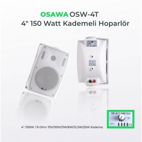 Osawa OSW - 4T Trafolu Cami Hoparlörü